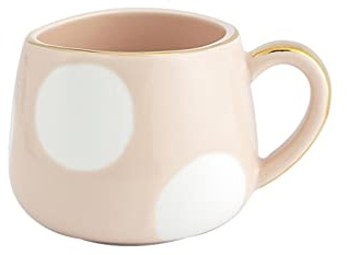 luckxuan Tasses à Café Tasse en céramique Cup Timbale avec Tasse de café Bureau cuillère à thé Coupe 12.9OZ Tasse Café (Color : C)