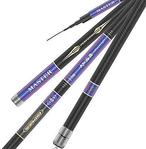 Feederrute Teleskop Angelrute Ultralong Carbon Angelrute Angelgerät (9M)