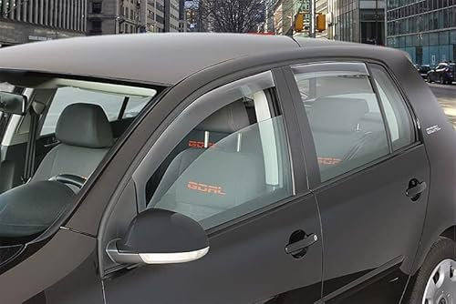Au Co 4 Windabweiser hinten + vorne für BMW 1er (F20) 5-Türer von 2012 bis 2019