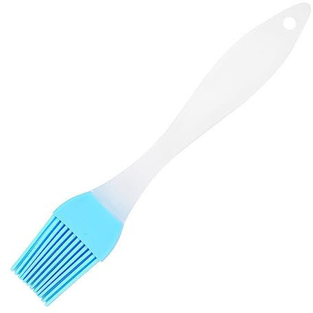 pinceau patisserie,pinceau cuisine,pinceau cuisine silicone,pinceau barbecue,Pinceau Patissier Silicone,pour Cuisiner,Barbecue,Gâteaux,Badigeonner Huile,20cm(bleu)