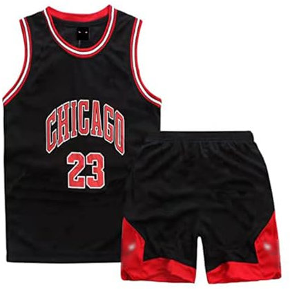 DJKTTMKW Basketball Trikot Herren (Schwarz, L)