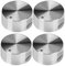 GXGM 4 Pezzi manopole piano cottura, manopole cucina gas universali, ricambi fornelli a gas, Manopole Forni, 6mm
