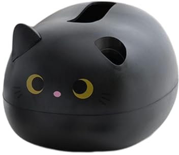 Katzen-Taschentuchbox – Cartoon-Katzenform, Taschentuchspender | Tragbarer Taschentuchhalter für Katzen, platzsparender Meow-Taschentuchspender, beweglicher Taschentuchbehälter für Katzen, Taschentuch