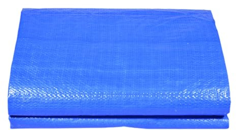 Genérico Tela para Piscinas Elevadas Tapete Suelo Piscina Desmontable Material PE Duradero Plegable Ligero Fácil Limpieza Barrera Raíces para Albercas Infantiles SPA Verano