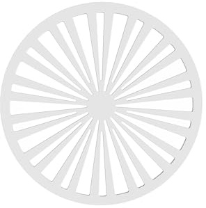 Silikomart | 33.214.87.0065 Galette of Rois 04 - Silicone Stencil for Making The Traditional Galette of Kings. Ø 210 H 2.5 mm