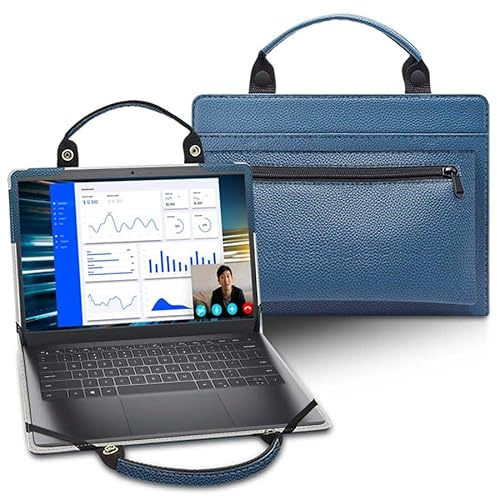 Funda para portátil Dell Latitude 5430 Chromebook/Latitude 5430 2 en 1 Chromebook Laptop Sleeves bag, Blue_AXB