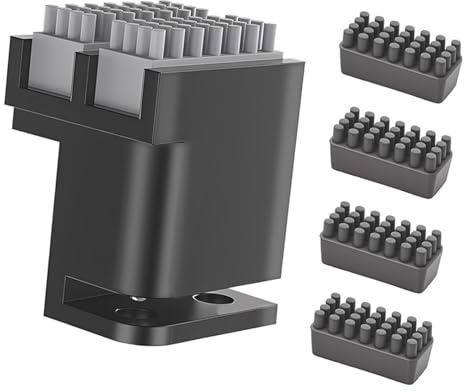 PLCPDM Silikon Düsenwischerbürste für 3D Drucker der Lab X1c / P1-Serie Effiziente Reinigung verbessert die Genauigkeit Druckkopfreiniger Silikon Düsenwischer