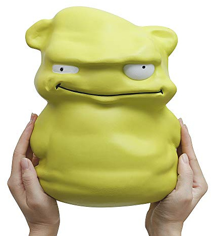 Anboor Kläm leksak Grönt monster Sakta stigande Squishy Antistress Jumbo Doftande Kawaii Lindra Ångest