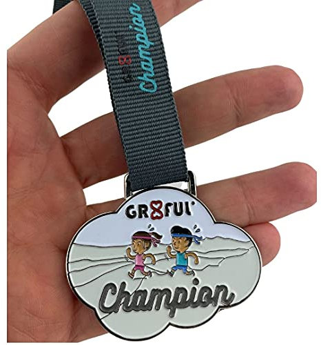 gr8ful® Champion-Medaille | Goldmedaillen, Gewinner Auszeichnungen, Medaillen für Party, Belohnung, Spiele, Pokal