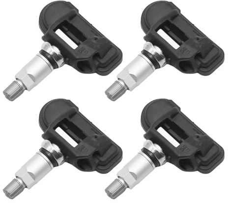 Hoypeyfiy 4PCS Car Tire Pressure Sensor 433Mhz Tire Pressure Monitoring System (TPMS) Sensor Replacement for Mercedes-Benz Replace#A0009050030
