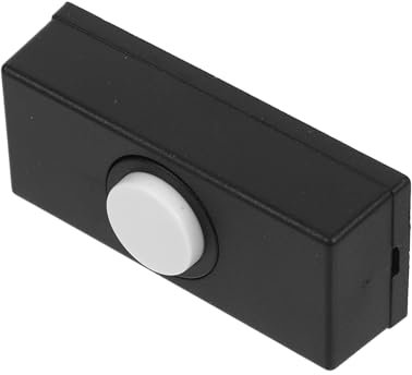 DOITOOL Vintage Door Bell Push Button Sign Classic Wall-Mounted Doorbell Button Replacement