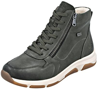 Remonte D1s71 sneakers hög, Grön, 40 EU