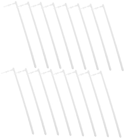 TOBBOMEY 30pcs Practical Windmill Parts Diy Pinwheel Rods for Windmill Garden Decor
