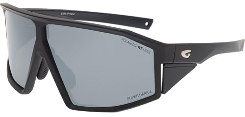 GOG LHOTSE Polarisierte Gletscherbrille Kategorie 4 – Hochgebirgsbrille für Alpinismus, Wandern & Expeditionen – UV400 Schutz & Silber Verspiegelt