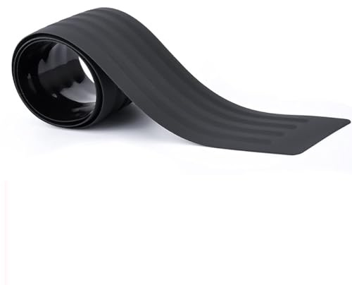 AUTOXBERT Protection de seuil de chargement pour coffre - Universelle - 3 mm d'épaisseur - Autocollant - Pour la plupart des voitures - 90 x 8 cm