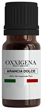 Oxxigena - Aceite Esencial de Naranja Dulce - 30 ml - 100% puro, Natural, Vegano, sin OGM - Ideal para Aromaterapia, Mezclas de Masaje