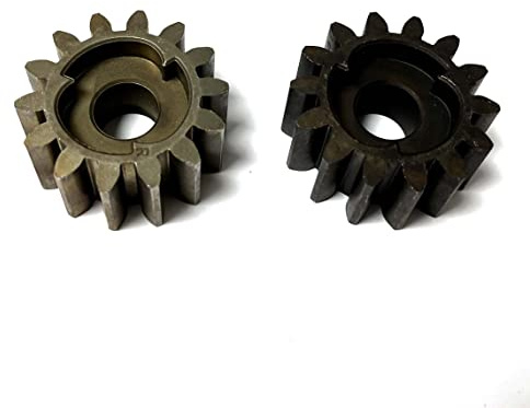 2x Antriebsritzel 14 Zähne (Rechts + Links) für Import/Baumarkt Rasenmäher zb. Fuxtec Brast Scheppach Güde Einhell Hecht Ryobi Rotenbach