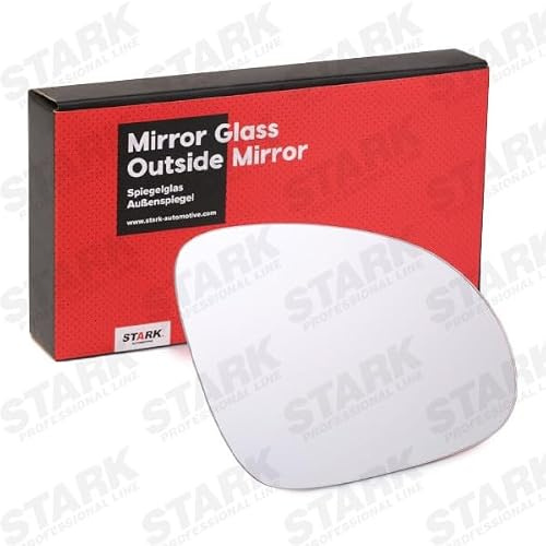 STARK SKMGO-1510033 Spiegelglas Glas Aussenspiegel konvex beheizbar rechts Kompatibel mit VW Golf 6 5K1 Golf 5 Schrägheck 1K1 Passat Variant 3C5 GOLF PLUS 5M1, 521 PASSAT Variant 3B6