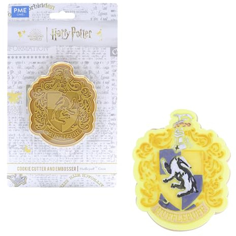 PME Harry Potter Plätzchen & Fondant Ausstecher, Hufflepuff Wappen