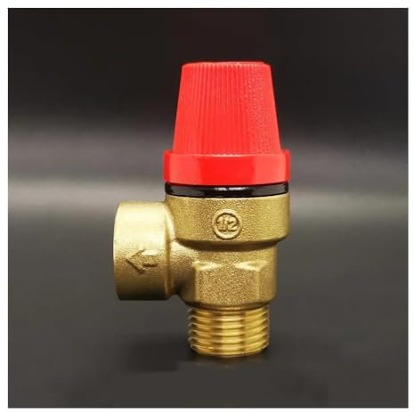 PIUHRKLEVD DN15 G 1/2 BSPP Male To Female Angle Valve Air Release Vent used in Water heater wall boiler (6 Bar)