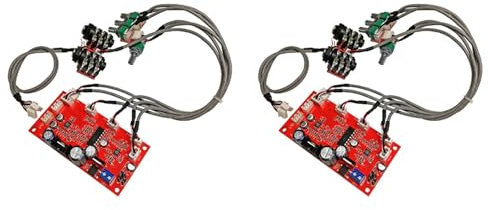 ISTOVO 2X PT2399 Karaoke Reverb Board Single Power Audio Preamp Circuit Board Mixer Karaoke Amplifier with AD828 Preamp
