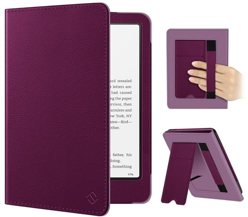 Fintie fodral för 7 tum/7,8 tum Kindle Paperwhit(12:e/11:e generationen-2024/2021) och Kindle Colorsoft Signature Edition – slimmat vikbart stativ skydd automatisk vakna/sömn för Kindle Paperwhite