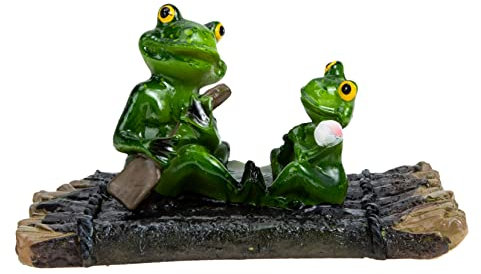 BEBEMOKO Schwimmender Frosch Aus Kunstharz Simulation Froschfigur Für Teichdeko Garten Und Pooldekoration Leuchtend Langlebig Und Witziges Design