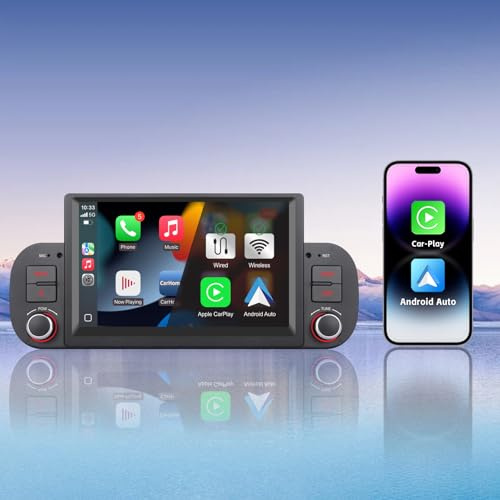 Aggiorna la tua Autoradio per FIAT Panda 2013-2020, con Wireless CarPlay/Android Auto, Bluetooth/FM/AM/RDS