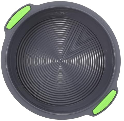Warmhm Stampo Silicone per Dolci Resistente Calore con Manici Antiaderente e Facile da Teglia da Forno Versatile per Pane Torte e Dolci per Cucina Domestica e Professionale