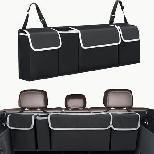 YLZFKGLQ Organizer Sedile Auto, per Jeep Avenger 2023 2024 2025 Organizer Sedile Auto Bambini Impermeabile Sedile Posteriore Auto Organizzatori con Tasche