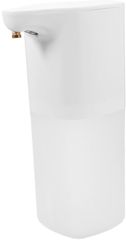 MALUGOGO Dispensador de alcohol con sensor automático sin contacto para el hogar y la cocina, botella de spray de plástico de alta calidad, segura y práctica, con práctica colocación en el escritorio