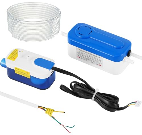 BAOSHISHAN Bomba de condensado 24 l/h Mini bomba de condensado split con capacidad de agua de 60 ml para aire acondicionado de 5 kW