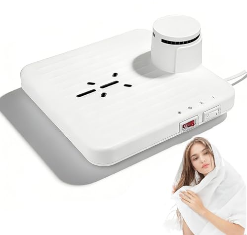 Essiccatore elettrico completo per il bagno, macchina di asciugatura del corpo ad aria calda e fredda con sensore, flusso d'aria regolabile a doppia velocità, 960 W