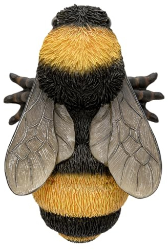 Vivid Arts Wall Mounted Bee Ornament – Realistic Garden Wall Decoration | Indoor & Outdoor Décor