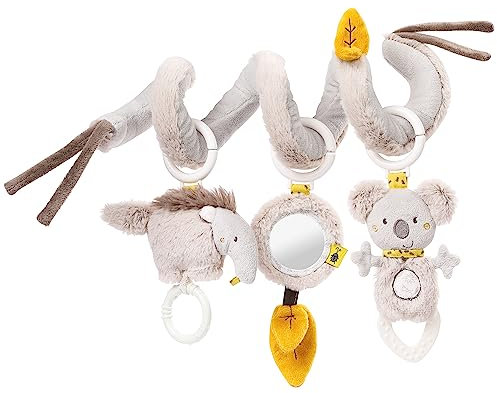 Fehn 064100 Activity-Spirale Australia – Stoff-Spirale zum Greifen und Fühlen – Für Babys und Kleinkinder ab 0+ Monaten – Maße: 30 cm