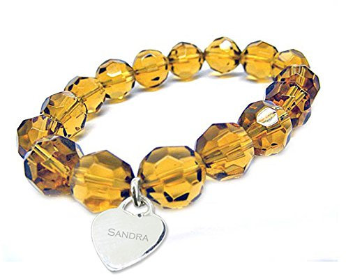 Bracelet Fantaisie Cognac personnalisé - 1534