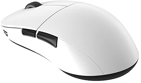 ENDGAME GEAR XM2we Wireless Gaming Mouse, Programmable Mouse with 5 Buttons and 19,000 DPI, White