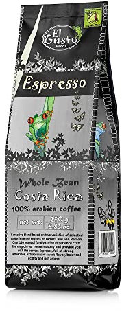 Caffè macinato. Caffè Gourmet. Caffè 100% Arabica. Caffè macinato naturale in contenitore da 500 grammi (2x250). Caffè macinato tostato scuro. Specialità di caffè macinato. Origine Costarica.