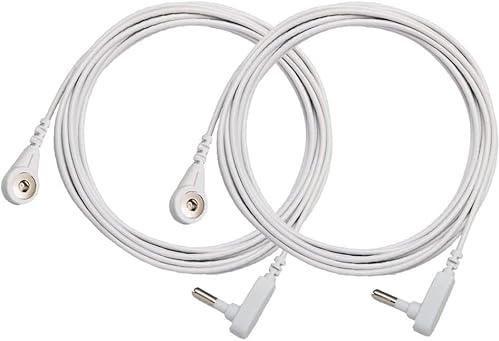 Jffszsd 2 Pack Grounding Cable15 ft Grounding Cords, Replacement Cords for Grounding Sheets Floor coverings, Plush Pads, and Pillowcases, etc