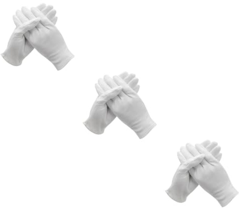 FRCOLOR 36pairs Men's Garden Gloves Gardening Gloves for Men Women Cotton Safety Work Moisturizing Wrist Warmth s