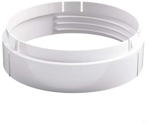 Cloudpower klimaanlage abluftschlauch adapter, 15 cm A/C Einheit Rohrverbinder rund ABS-Material klimaanlagen-abluftschlauch-kupplung