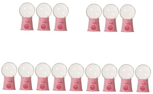 OKUMEYR Lot De 5 Distributeurs De Bonbons En Plastique Pour Enfants Mini Distributeurs De Bonbons Pour Garçons Et Filles Créativité Et Coordination 3 Pièces X 5