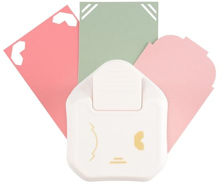 Vaessen Creative Perforatore per Angoli 3 in 1 per Cornici di Fotografie di 1,7 cm, 1,8 cm and 2 cm - Carta, Biglietti, Inviti e Foto fino a 220 grammi - Ideale per Progetti creativi e Scrapbook