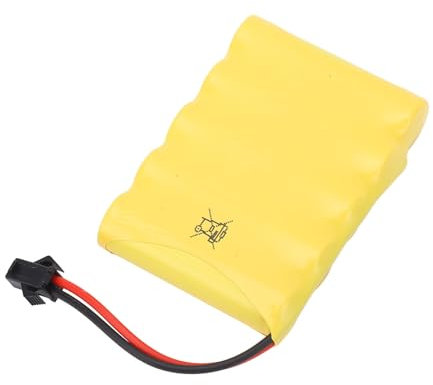 Batteria per Auto RC, Batteria a 6 Volt Batteria RC 6.0V Batteria Ricaricabile da 700 MAh con Batteria Ricaricabile Al Litio SM 2P, Batteria per Auto RC, per la Sostituzione