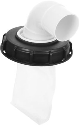 ibasenice Accessori per contenitori IBC Filtro dello Schermo del barile di Pioggia Coperchio dell'Acqua per Botte Filtro dell'Acqua per l'acqua piovana Filtro pluviale Nylon