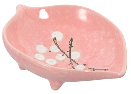 ibasenice Hedgehog Small Pet Food Bowl Ceramic Bite-resistant Stylish Design Easy to Clean Store for Pets