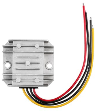 1 pezzo impermeabile DC 12 V 5 A, stabilizzatore di tensione, protezione da sovratensione, regolatore di potenza per auto, motore, impermeabile, inverter di corrente per auto, camion, barche