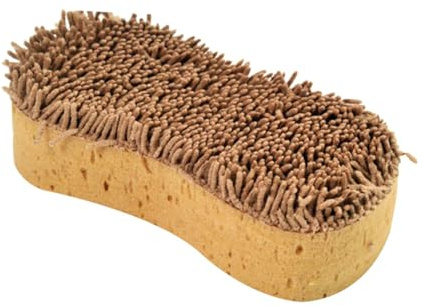 Gogogmee 2 pièces Éponge de Lavage Voiture Rayures Absorption Eau Douce et Confortable pour Nettoyage Intérieur Auto et Vitres