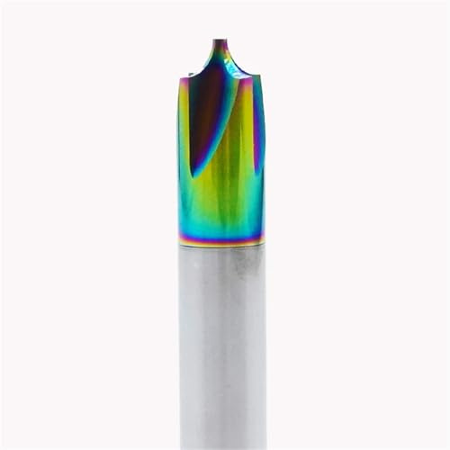 Drehbank Zubehör Hartmetall-Radius-Eckenrundfräser 12 mm CNC-Werkzeuge R0,5 R1 R2 R3 6 Innenrundfräser Fasenfräser Aluminium(R2.0xD6x50L)