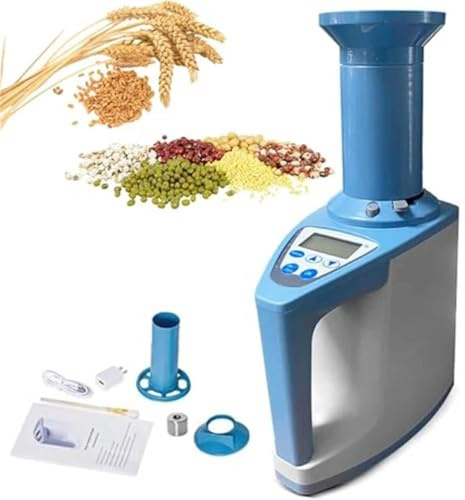 Misuratore Di Umidità Per Chicchi Di Caffè, Misuratore Di Umidità Per Cereali 4 In 1, Con Display LCD, Intervallo Di Misurazione 3-35%, Misurazione Rapida In 10 Secondi, Calibrazione Multipunto